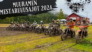 MUURAMEN MESTARUUSAJOT 2024  SÄNKICROSS 1409 [upl. by Lletnwahs]