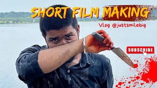 Short Film Making  Bloopers Vlog  Bvrit Narsapur  justsmilebig [upl. by Rehpotsyrk]