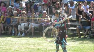 Lisa Odjig Wikwemikong pow wow 2012 Wiky [upl. by Anitnuahs373]