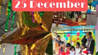 Happy Christmas Day  Christmas vlog  Merry Christmas  Family vlog  Lily surin vlog [upl. by Brackett761]