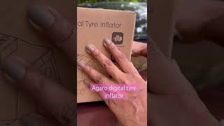 Agaro Digital tyre inflator Unboxing swapnavaitla agaro youtubeshorts [upl. by Puiia]