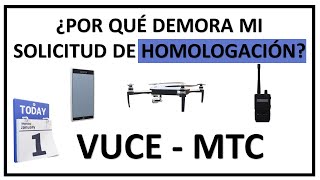 ¿Por qué el MTC tarda en responder solicitudes de homologación [upl. by Wolbrom]