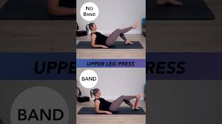 Lower Body Pilates Exercises  Resistance Band Optional [upl. by Soisanahta]