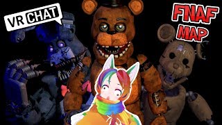 VRChat Playable FNAF Map in VR [upl. by Torbart]