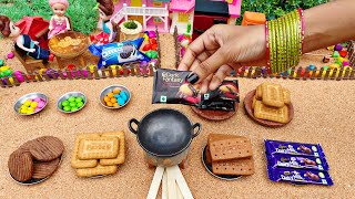 Miniature All Biscuits Chocolate Cakes Recipe  All Biscuits Chocolate Dosa  PanCakesBirthday Cake [upl. by Burn]