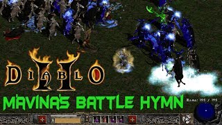 unGODLY quotMavinas Battle Hymnquot Set Amazon Hybrid Build  Diablo 2 POD [upl. by Llesig635]