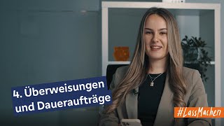 4 Überweisungen und Daueraufträge [upl. by Veronica237]