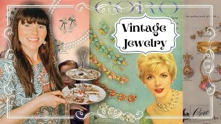 My Vintage Jewelry Collection Organizing My Vintage Jewelry Box [upl. by Eselahc]