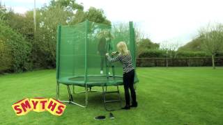 Smyths Toys  8ft Trampoline and Enclosure [upl. by Dillie]