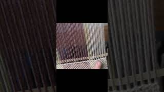 Ladder Hemstitching snippet  full video on channel weaving [upl. by Tine]