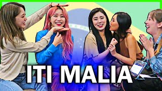 Ensinei GÍRIAS BR para IDOLS COREANAS ft MAMAMOO 🇧🇷🇰🇷 [upl. by Bogosian]