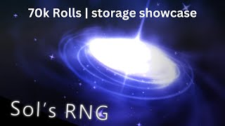 70k rolls Storage reveal Sols rng [upl. by Couchman3]