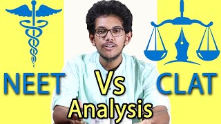 NEET EXAM vs CLAT EXAM  Law Entrance Exam Vs Medical Entrance Exam  What to Choose [upl. by Rutherfurd]