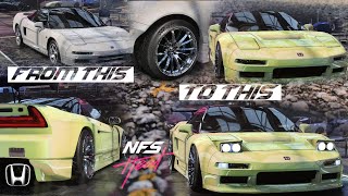 Honda NSX TypeR 1992  Nfs Heat  Customization [upl. by Jamille]