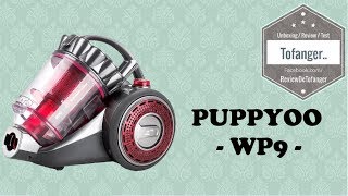 Puppyoo WP9 Aspirateur traineau cyclonique [upl. by Norag]