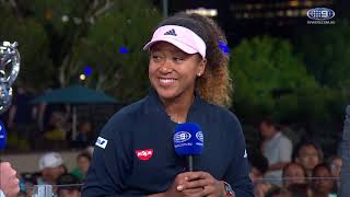 Naomi Osaka joins the desk  Wide World of Sports [upl. by Grannia]