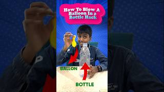 Watch Now  Blow Balloons Inside Bottle  Easy Science Experiment  Shorts Fun [upl. by Nalyorf]