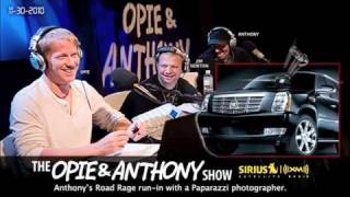 Anthony had Road Rage with a Paparazzi on Opie and Anthony [upl. by Aniale287]