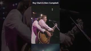 Unbelievable Guitar Duet Roy Clark amp Glen Campbell shorts [upl. by Lesna]