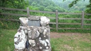 Wells to Priddy Walk Part IV Winston Churchill Memorial Ebbor Gorge by Sheila June 8th 2016 [upl. by Tnilc476]