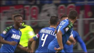 MilanSassuolo 43 Highlights 201617 [upl. by Trinee]