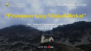 Ibadah Minggu Pagi GKI Kalvari Tembagapura  18 Agustus 2024 [upl. by Siclari]