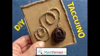 DIY n 11  TACCUINO FAI DA TE [upl. by Nevag]