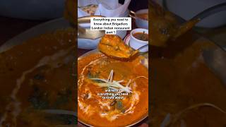 Brigadiers London Indian restaurant review foodie londonfood food travel indianfood [upl. by Etiuqal698]