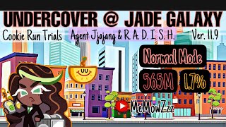 CROBUNDERCOVER AT JADE GALAXYCOOKIE RUN TRIALSAGENT JJAJANG amp RADISHNORMAL565M17 [upl. by Assek473]