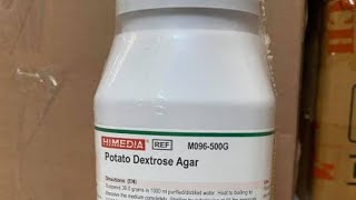 How to make PDA  potato dextrose agar [upl. by Jena201]