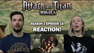 Attack on Titan  3x18 Midnight Sun  REACTION [upl. by Levison]