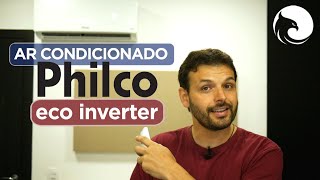 AR CONDICIONADO PHILCO Eco Inverter de 9000Btus  Revisão da Harpyja [upl. by Neliac375]