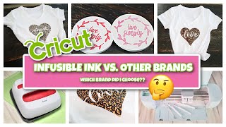 Cricut Infusible Ink Vs Other Top Brands  Which Brand Is Best  Cricut DIYS [upl. by Yemerej]