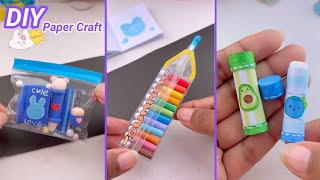 DIY Miniature Crafts Idea  Easy Craft Ideas  school hacks  mini craft  how to make  paper craft [upl. by Rehpotsirhk396]