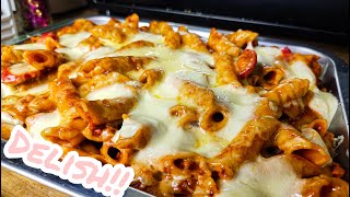 Baked Penne Pasta  Spaghetti Style  Penne Pasta Recipe [upl. by Eileen]