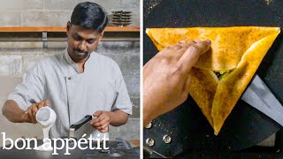 How an Indian Master Chef Makes Dosas Idli amp More  Handcrafted  Bon Appétit [upl. by Okuy47]