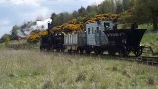 quotPUFFING BILLYquot VETERAN LOCOMOTIVE AT BEAMISH [upl. by Augusta299]