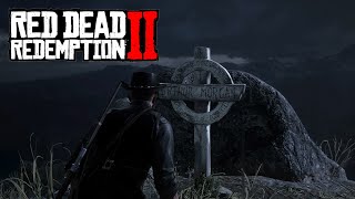 Arthur Morgan Grave Location in Red Dead Redemption 2 [upl. by Yelhs]