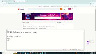 How to Clear Search History on Lazada [upl. by Bradski421]