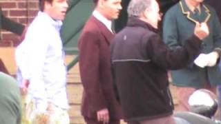 Johnny Depp Filming Public Enemies Michael Mann [upl. by Martinson]