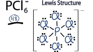 PCl6 Lewis Structure How to Draw the Lewis Structure for PCl6 [upl. by Annia]