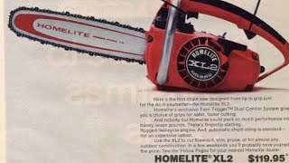 26cc HOMELITE XL XL2 XL2 or SUPER 2 LITTLE RED 31cc [upl. by Tamma381]