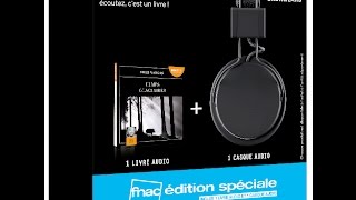 Coffret livre audio Audiolib et casque audio Urbanears [upl. by Kcirddes]