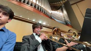 Academic Festival Overture  Johannes Brahms  Trombone POV [upl. by Adlee774]