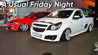 A Typical Friday in The Durban Car Scene  Frankys Friday Meet [upl. by Naerb328]