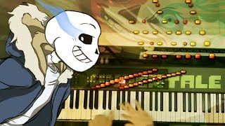 Live Piano Spooky MEGALOVANIA  An Improvised Arrangement  Undertale [upl. by Ahaelam86]