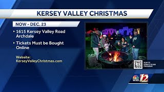 Kersey Valley Christmas in Archdale features more than 2 million lights [upl. by Hgiel]