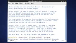 Postfix Configuration  maincf [upl. by Acilef]