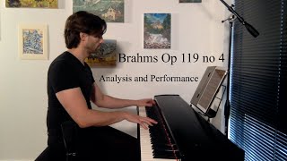 Me In My Living Room—Brahms Rhapsody Op 119 no 4 [upl. by Felt959]