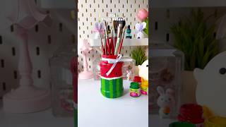 DIY Brush Holder shortviral art artshorts diycraft diyideas acrylicpainting [upl. by Inahet606]